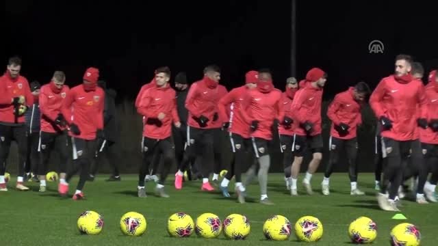 Hes Kablo Kayserispor, Galatasaray maçı hazırlıklarını sürdürdü