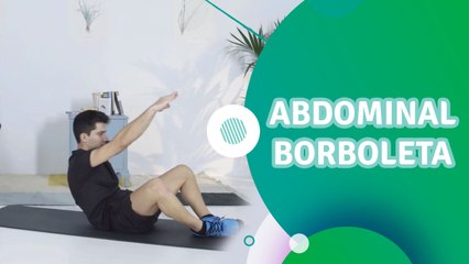 Abdominal borboleta - Sou Fitness