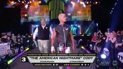 Cody Rhodes vs. Kip Sabian