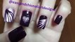 NAIL ART TUTORIAL -Poetic Purple Nail Art Design for Valentine's Day-Nail Art Tutorial