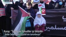 ABD’nin Ortadoğu Planı İstanbul’da Protesto Edildi