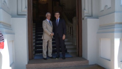 Feijóo se reúne con Tabaré Vázquez