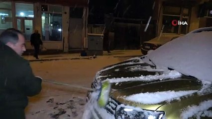 Ardahan beyaza büründü