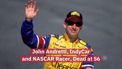 John Andretti Has Died