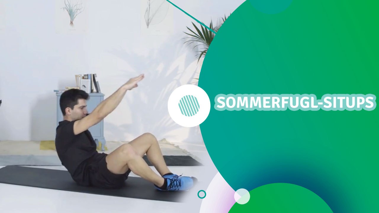 Sommerfugl-situps - Trenings Glede
