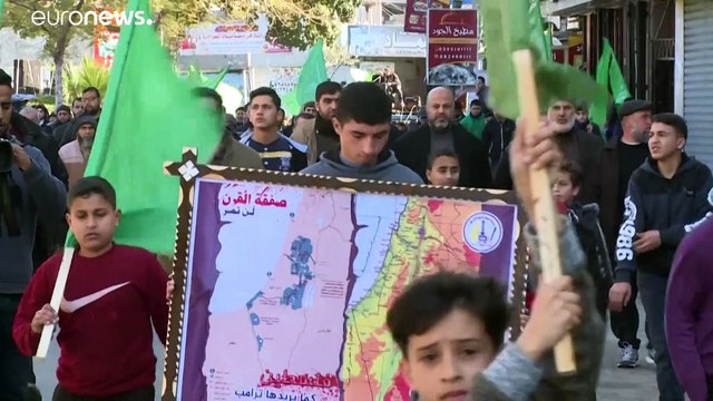 Протесты против плана Трампа