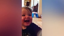 Funny Babies Reactions When Daddy Comes Home