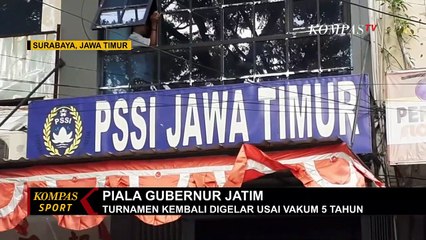 Piala Gubernur Jatim Hadir Kembali Setelah 5 Tahun Vakum