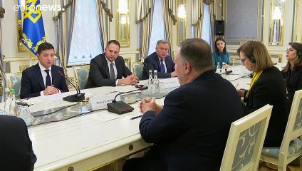 Pompeo sichert Kiew Unterstützung Washingtons zu