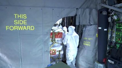 Türk vatandaşlarını tahliye edecek uçak Çin'e ulaştı (1)