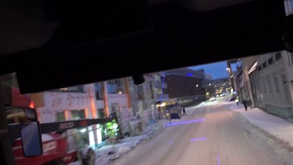 BDMV-288 Aruna & Hari Sharma in Airport Express Buss Tromsœ Sjøgata, Norway Dec 19, 2019
