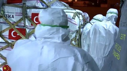 Türk vatandaşlarını tahliye edecek uçak Çin'e ulaştı (3)