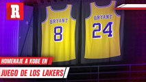 Kobe Bryant será homenajeado en el juego de los Lakers