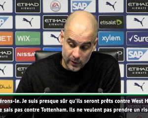 25e j. - Guardiola: "Laporte et Mendy ne sont pas prêts"