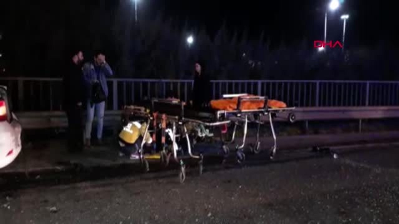 D100 karayolu'nda zincirleme kaza: 1 ölü, çok sayıda yaralı