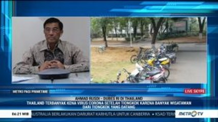 Terjangkit Corona Terbanyak se-Asia Tenggara, KBRI Thailand: Tak Ada WNI yang Terinfeksi