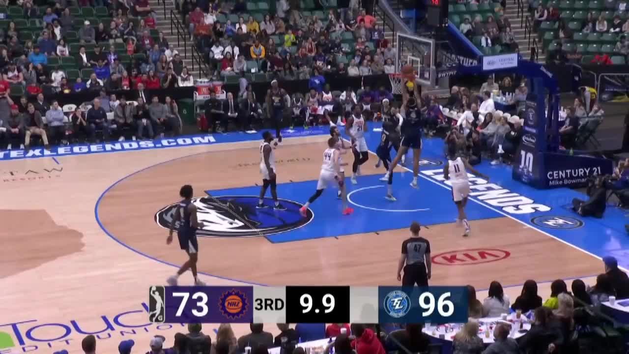 Aric Holman sends the shot away