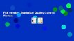 Full version  Statistical Quality Control  Review