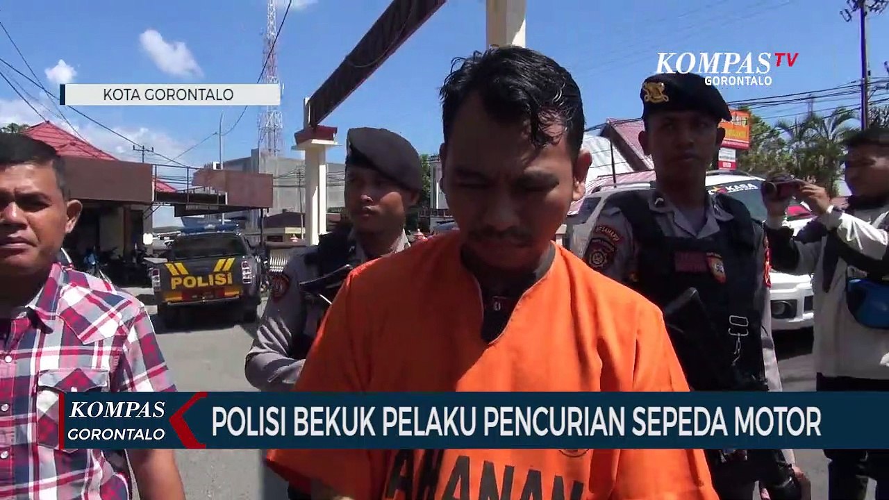 Satreskrim Polres Gorontalo Kota Tangkap Pelaku...