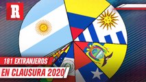 181 extranjeros para este Clausura 2020