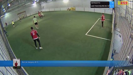 But de Gregory (8-1) - SOYEUX FC Vs LES FAUCHEURS DU CHU - 30/01/20 21:00 - LIGUE 3