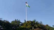 Indian flag with national anthem