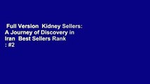 Full Version  Kidney Sellers: A Journey of Discovery in Iran  Best Sellers Rank : #2