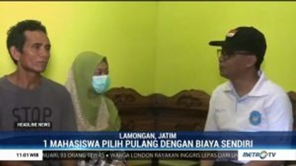 Takut Terjangkit Corona, Satu Mahasiswi Lamongan di Tiongkok Pulang ke Tanah Air
