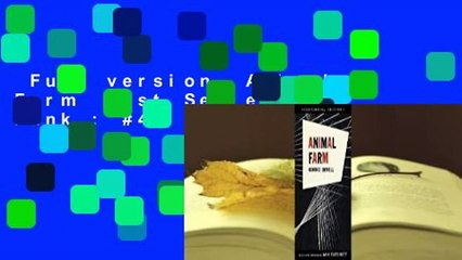 Full version  Animal Farm  Best Sellers Rank : #4