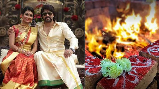 Rocking Star Yash family has performed Shatru Samhara yaga | Yash | Shatrusamharayaga | Rituals