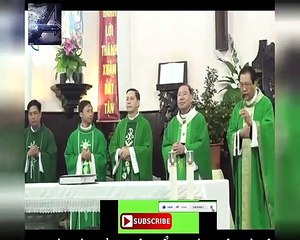 Đức TGM Giuse Vũ Văn Thiên Đón xuân sớm tại bản Mường giáo xứ Mường Riệc V...