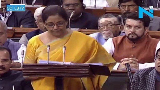 Watch: Nirmala Sitharaman recites a Kashmiri poem as she presents Union Budget 2020
