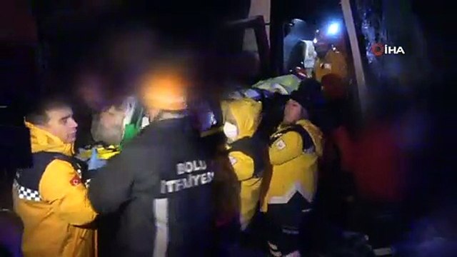 TEM'de zincirleme trafik kazası: 1 ölü, 19 yaralı