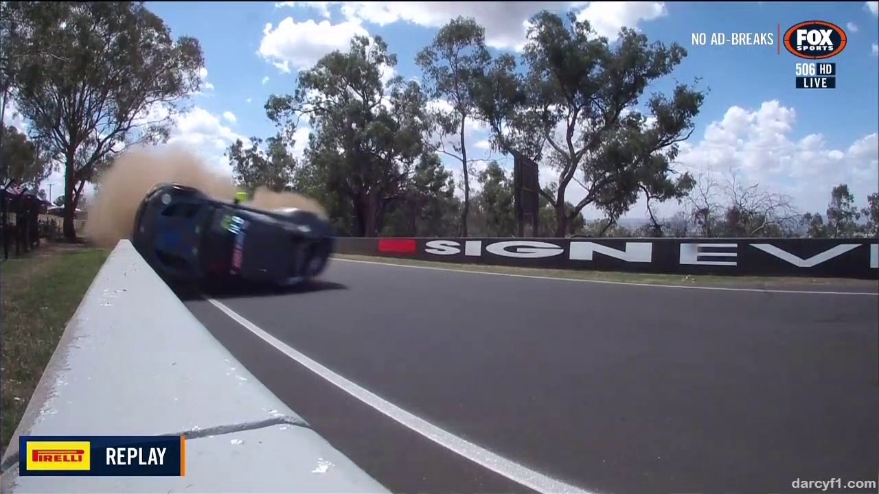12H Bathurst 2020 Q2 Kirchhoefer Massive Crash