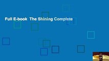Full E-book  The Shining Complete