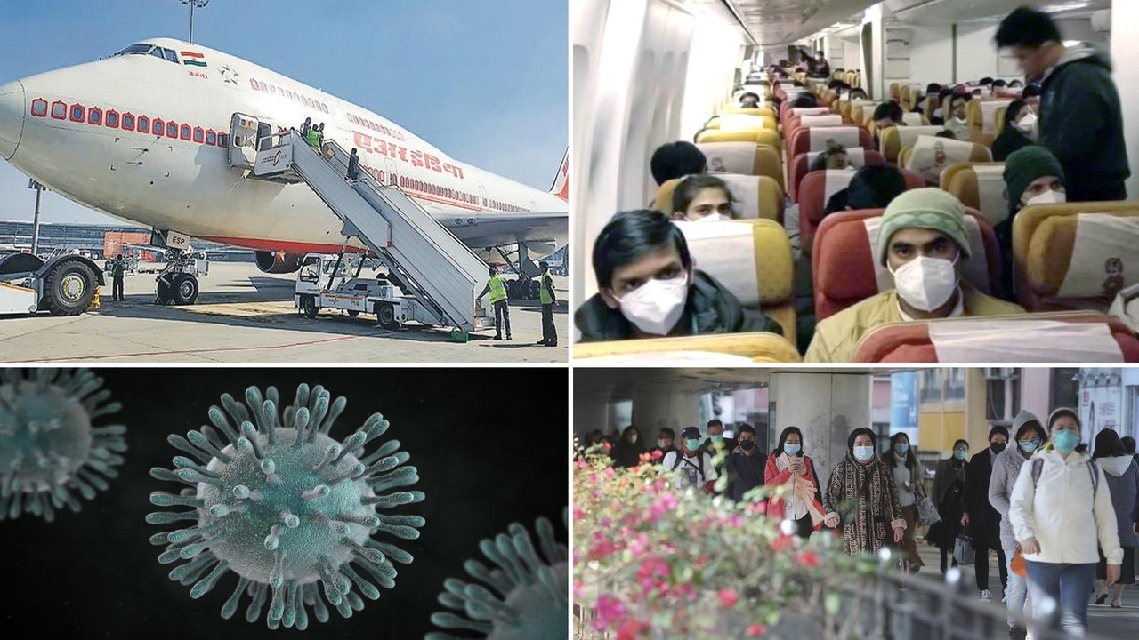 Coronavirus  : Isolation Wards For Indians Came In Air India Special Flight From China's Wuhan