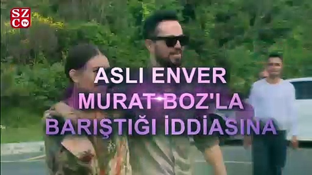 Aslı Enver, Murat Boz ile barışma iddialarını yalanladı