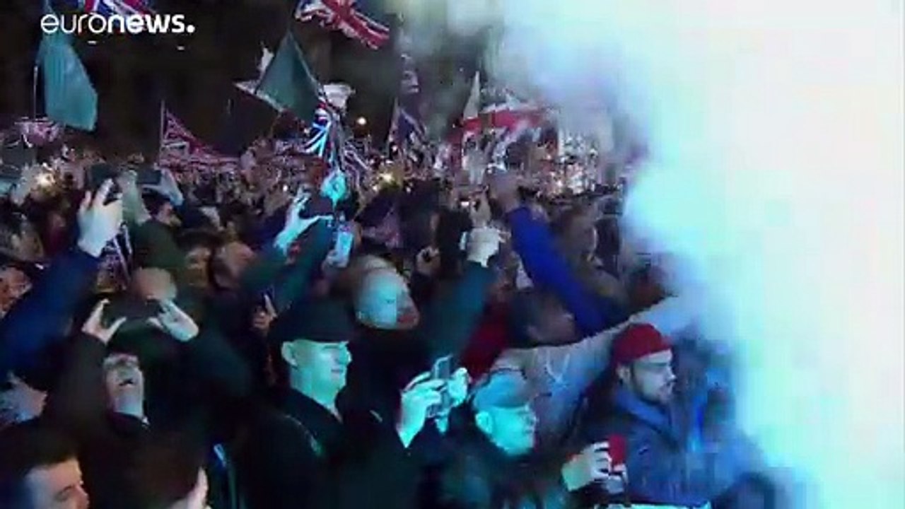 Brexit: Jubel in London, Protest in Schottland und Nordirland