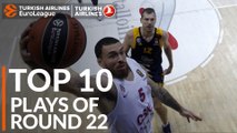 Turkish Airlines EuroLeague Regular Season Round 22 Top 10 Plays