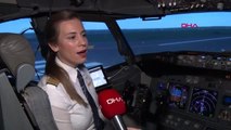 İstanbul thy'nin en genç kaptan pilotu belli oldu29 yaşındaki kadın kaptan pilot selin sevimli