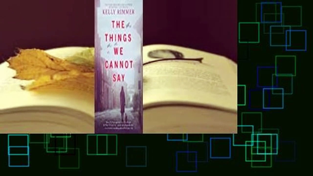 [Read] The Things We Cannot Say Complete