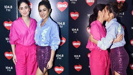 Kareena Kapoor Khan & Sara Ali Khan hug each other; Watch video | FilmiBeat