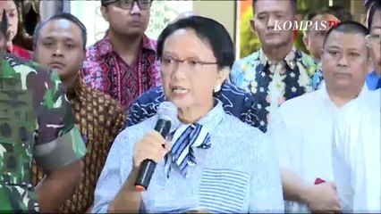 [FULL] Pidato Menlu Saat Pelepasan Petugas Evakuasi WNI di Wuhan