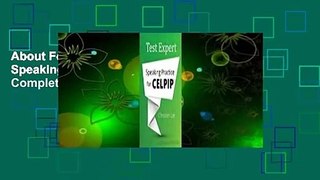 About For Books  Test Expert: Speaking Practice for Celpip(r) Complete