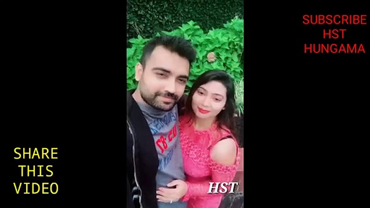 bazuon mein tum mujhe   Romantic Couple Musically compilation   HST HUNGAMA