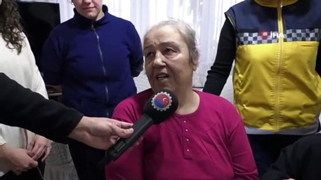 Evde bakım yapılan hastalara doğum günü sürprizi