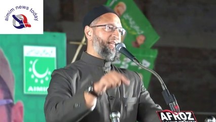 Asaduddin owaisi recalls Akbar Owaisi '15 minutes' Dialogue