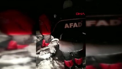 Erzurum çığ altından 9 saat sonra cansız bedeni çıkarıldı