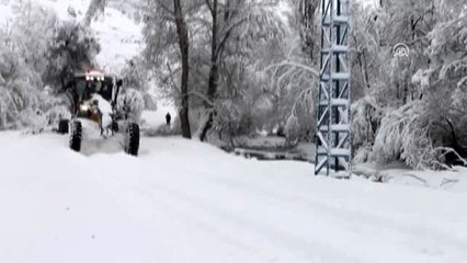 Yozgat'ta kapanan 185 köy yolu ulaşıma açıldı