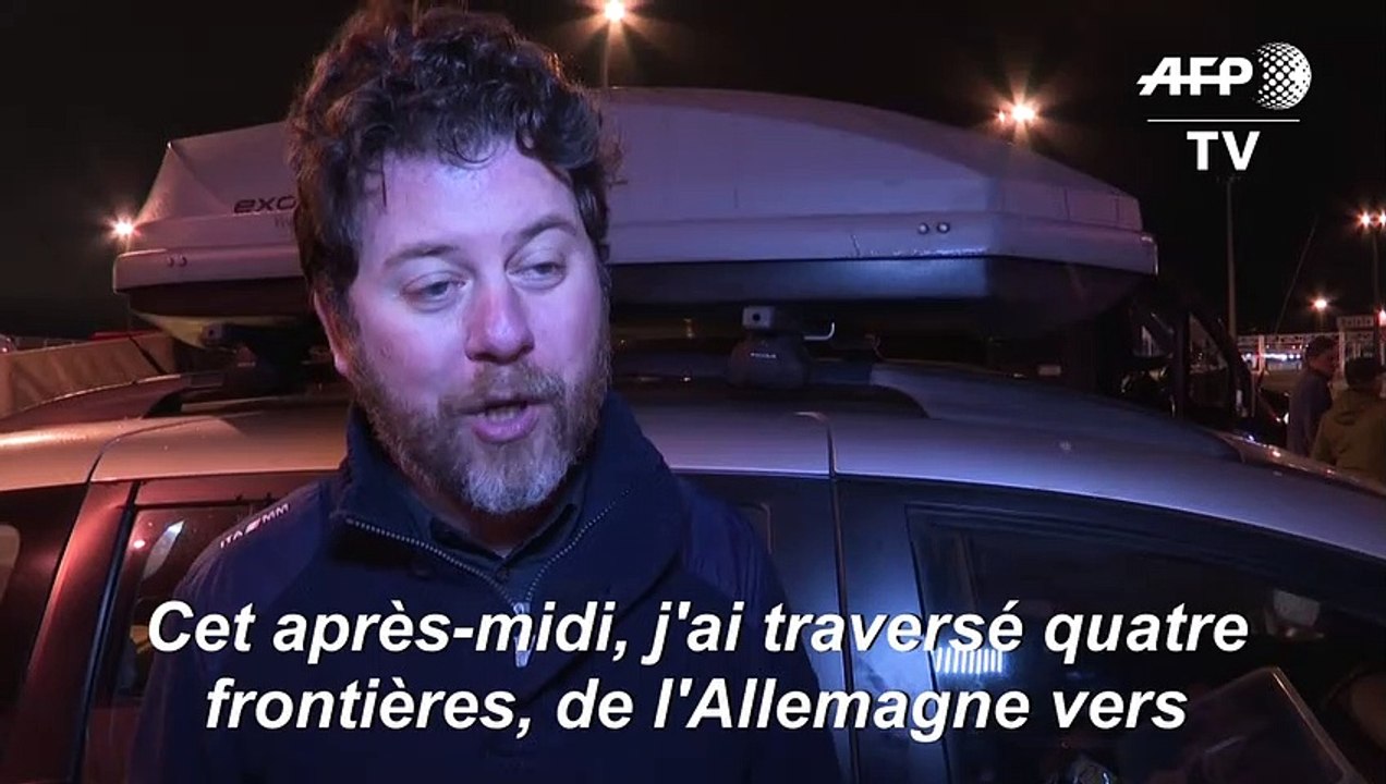 Brexit: "Les dernières minutes en Europe" à bord d'un ferry Calais-Douvres